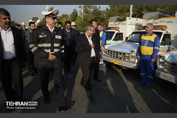 طرح زمستانه مشترک پلیس راهور و شهرداری تهران 29