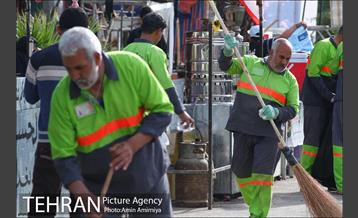 فعالیت های شهرداری تهران در شهرهای نجف و کربلا 14