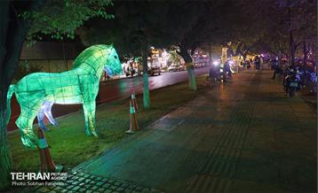 «جشن نور تهران» در بلوار کشاورز 31