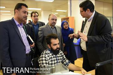 بازدید مدیرکل دفتر شهردار تهران از  سازمان فناوری اطلاعات و ارتباطات شهرداری تهران 5