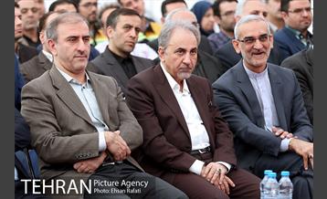 مراسم بهره برداری از 51 واگن و لکوموتیو برقی مترو تهران و حومه 15