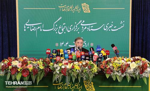 نشست خبری ستاد مردمی برگزاری اجتماع بزرگ امام‌رضایی‌ها 9