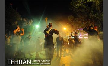 مراسم عزاداری حسینی در خیابان رودکی 35