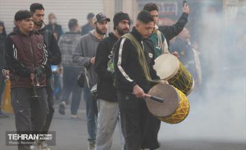 عزاداری شهادت حضرت فاطمه(س) در منطقه 21 24