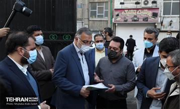 بازدید شهردار تهران از منطقه 14