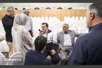 نشست جمعی از نمایندگان مجلس با رئیس سازمان پیشگیری و مدیریت بحران تهران 19