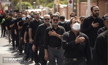 دسته عزاداری دانشگاه امام صادق(ع) در ظهر تاسوعا 3