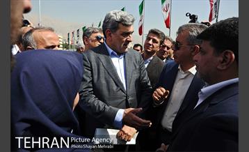 افتتاح پل غیر همسطح بزرگراه شهید چمران (پل شهید نوروزی) با حضور شهردار تهران 21