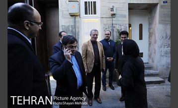 بهره برداری از پروژه بازآفرینی شهری «کوچه لولاگر» با حضور شهردار تهران 4