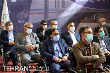 آیین رونمایی از نخستین نمونه قطار ملی مترو 9