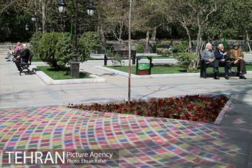 المان های نوروزی خیابان ولی عصر(عج) 11