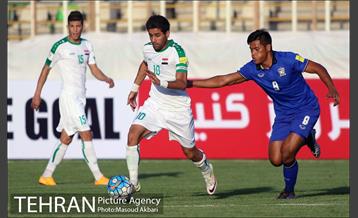 دیدار عراق و تایلند در مقدماتی جام جهانی 20