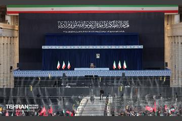 شهردار تهران در آیین وداع با آقای شهید ایران 2