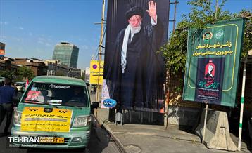 خدمت‌رسانی رایگان تاکسی‌های شهری به شرکت‌کنندگان مراسم وداع با آقای شهید ایران 4