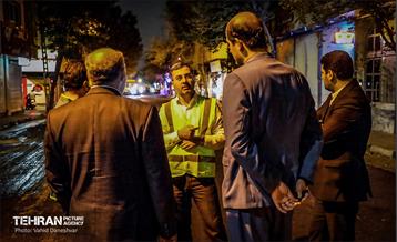 طرح خدمت؛ عملیات تراش و روکش آسفالت منطقه 17