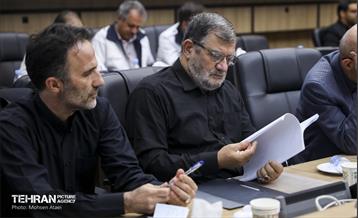 نشست جمعی از نمایندگان مجلس با رئیس سازمان پیشگیری و مدیریت بحران تهران 16