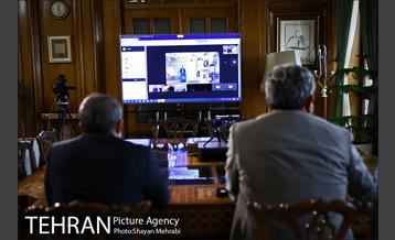 حضور مجازی شهردار تهران در مراسم بهره برداری از دو رام قطار مترو 15