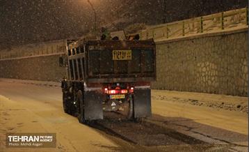عملیات برف‌روبی در منطقه 2