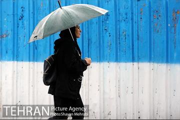 بارش باران پاییزی در تهران 30