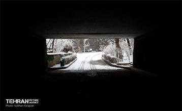 صبح برفی بوستان ملت 3