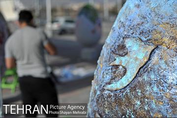 جشنواره تخم مرغ رنگی در میدان آزادی 26