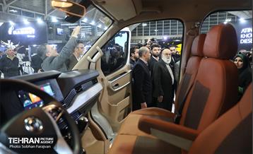 مراسم افتتاح پنجمین نمایشگاه خودرو تهران 23