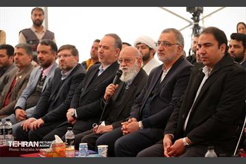 آیین افتتاح تقاطع غیر همسطح شهید آوینی 17