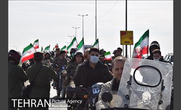 راهپیمایی 22 بهمن در منطقه بیست 16