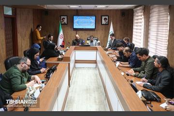 نشست خبری مشترک مدیران عامل شرکت ساماندهی مشاغل و شرکت شهربان شهرداری تهران 14