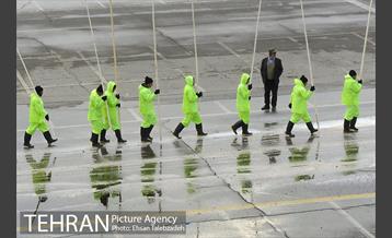 مانور ماشین آلات و تجهیزات ستاد برف روبی شهرداری تهران 18