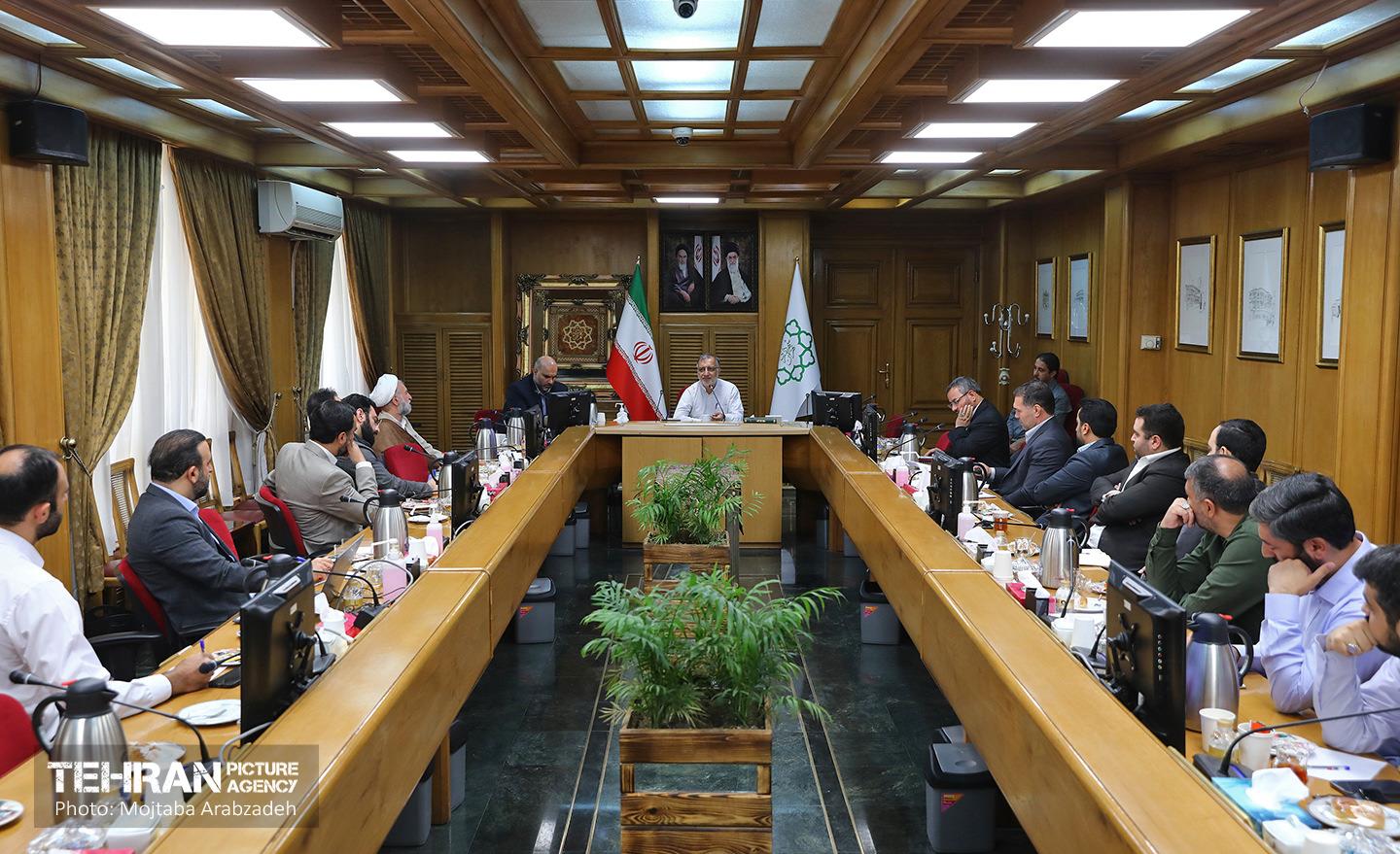 پنجمین جلسه شورای هماهنکی فرهنگی اجتماعی هنری و ورزشی شهرداری تهران 12