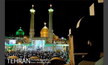 مراسم احیای شب بیست وسوم ماه رمضان درحرم حضرت عبدالظیم حسنی(ع) 31