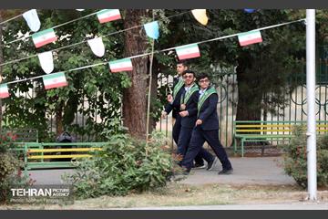 آئین بازگشایی مدرسه البرز 28