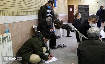 میز خدمت در مسجد جامع ابوذر منطقه ۱۷