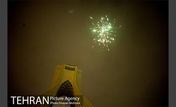 جشن نور نیمه شعبان در میدان آزادی 10