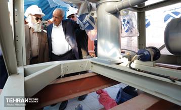 بازدید رئیس شورای شهر تهران از پروژه خانه شهر 5