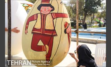 جشنواره تخم مرغ های رنگی در میدان هفت حوض 10