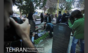 تجدید پیمان خبرنگاران تهرانی با شهدای رسانه 10