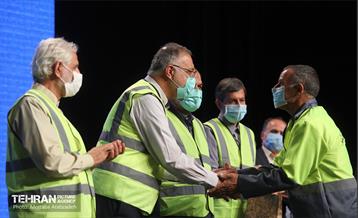 مراسم تجلیل از کارگران نمونه شهرداری تهران 27