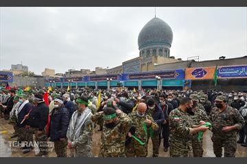 تجمع بسیجیان شهرداری تهران 2