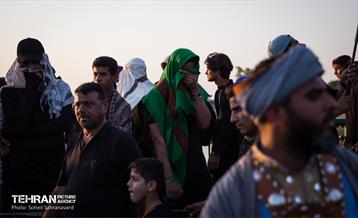 کاروان نمادین اسرای کربلا در مسیر طویریج  22