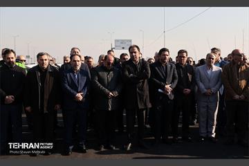 آیین بهره‌برداری از کندروی جنوبی آزادگان 38