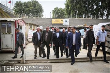 بازدید اعضای شورا شهر از تصفیه خانه فاضلاب فیروزبهرام 1