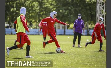 تمرین تیم ملى فوتبال بانوان 28