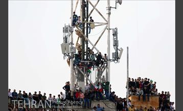 تماشاگران دیدار دو تیم ایران و چین