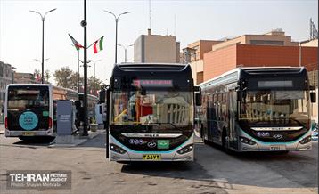 به وقت خدمت؛ ایستگاه شارژ اتوبوس برقی «قورخانه» 29