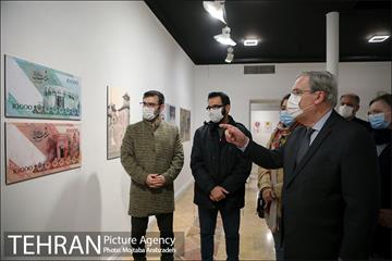 بازدید سفیر فرانسه از نمایشگاه تهران از منظر هنرمندان 12