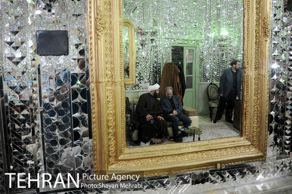 حضور شهردار تهران در مراسم عزاداری تاسوعای حسینی، بازار تهران 29