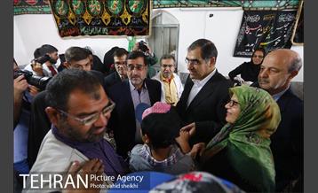 بازدید وزیر بهداشت و سرپرست شهرداری تهران از کوره پز خانه 2