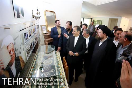 افتتاح خانه موزه آیت الله هاشمی رفسنجانی در زادروزش 3